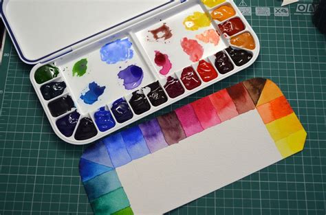 Setting up a new watercolor palette | by espero85 Watercolor Pallet, Watercolour Painting ...