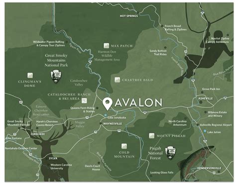 Avalon Map | Avalon