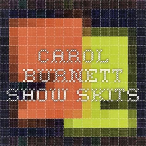 Collected Skits from The Carol Burnett Show | Carol burnett, Skits, Carole