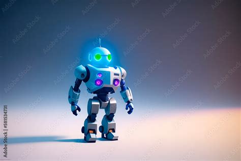 robot concept art illustrtion. Generative ai. Stock Illustration | Adobe Stock