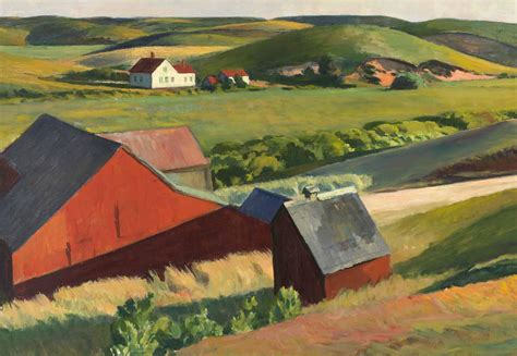 Cobb’s Barns by Edward Hopper - The Art Needlepoint Company