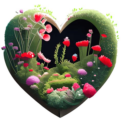 Garden of Love Clipart · Creative Fabrica