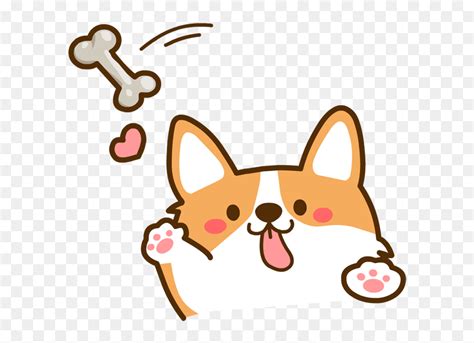 Draw Kawaii Cute Animals - Cute Dog Drawing Png, Transparent Png - vhv