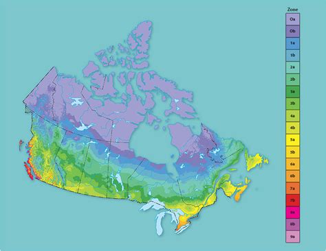 Canada Hardiness Zone Map | secretmuseum