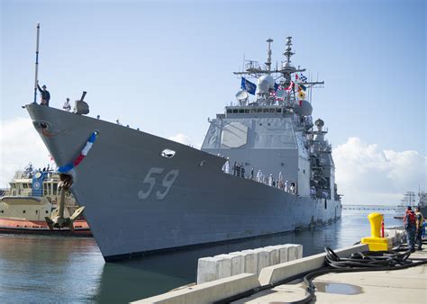 USS PRINCETON CG-59 zurück in San Diego | US Navy-Schiffspost