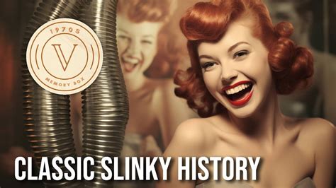 The Invention and Vintage Variations of the Classic Slinky Toy - YouTube