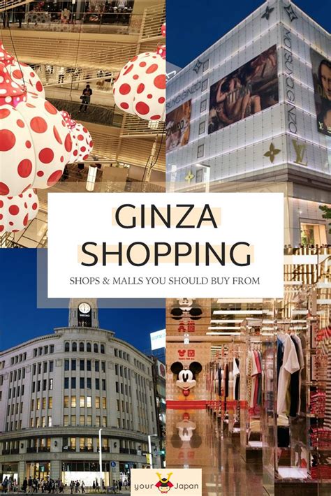 Ginza Shopping – 10 Shops & Malls You Should Buy From | Voyage japon ...