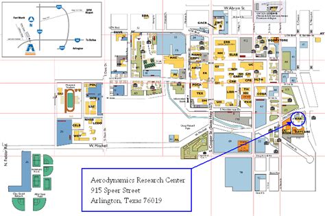 Uta Arlington Campus Map - Corene Charlotte