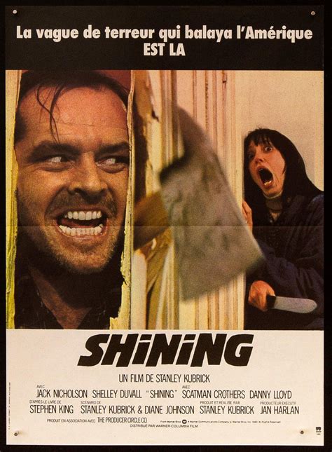 The Shining Movie Poster 1980 French mini (16x23)