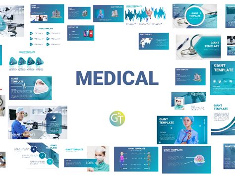 Medical Powerpoint Templates Free Download by Giant Template on Dribbble