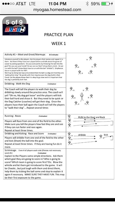 Printable Soccer Practice Plan Template - Printable Calendars AT A GLANCE