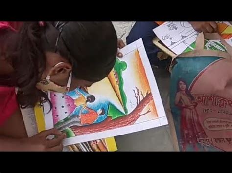 how to draw, drawing exam, chodi aka, sinary / art by students /ram art, katwa, west Bengal ...