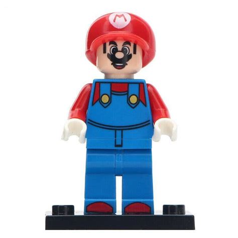 2pcs/set Mario & Luigi - Super Mario Bros Figure For Custom Minifigures Toy - Figures