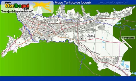 Ibague Colombia Mapa