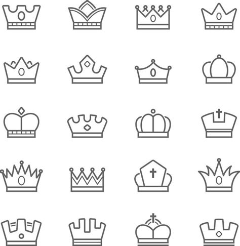 Simple Crown Drawing