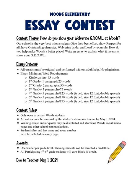 Art & Essay Contests