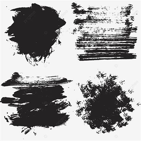 Paint Brush Splatter Vector PNG Images, Splatter Paint Brush Paper, Ink ...