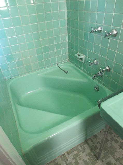 19 Best Seafoam Green Bathrooms images in 2020 | Green bathroom, Vintage bathrooms, Seafoam ...