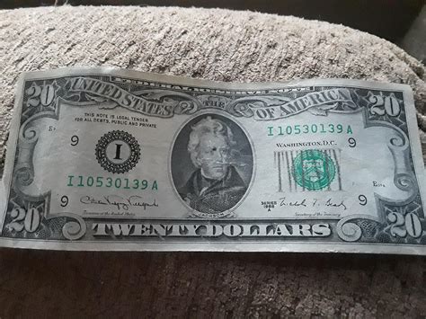 Found the 1988 20 dollar bill while going though my savings. Looks like ...