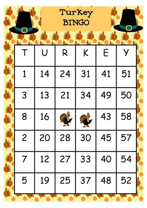 fleur de Lemoine: TURKEY BINGO