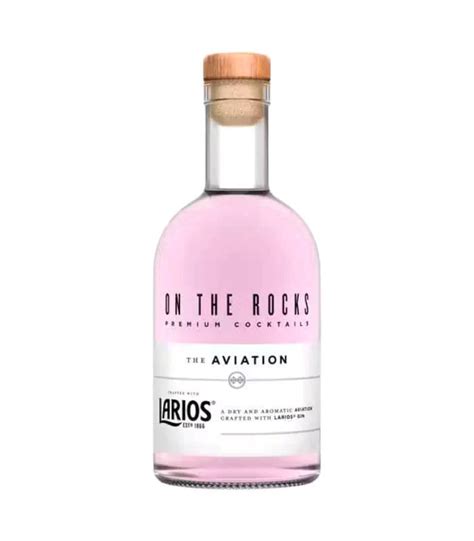 Buy On The Rocks The Aviation Larios Gin Premium Cocktails Online | The Barrel Tap