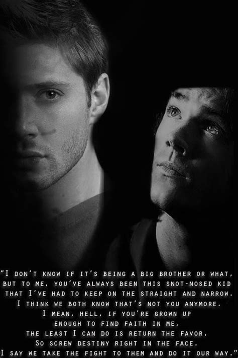 Sam And Dean Quotes. QuotesGram