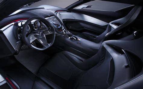 Chevrolet Corvette Stingray interior HD desktop wallpaper : Widescreen : High Definition ...