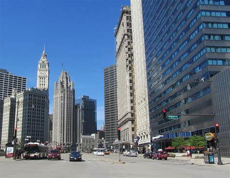 Chicago Miracle Mile 2 Photograph by Anita Burgermeister