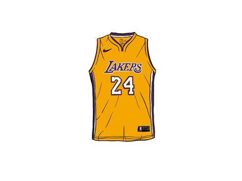 Kobe Bryant Jersey Sticker | Etsy