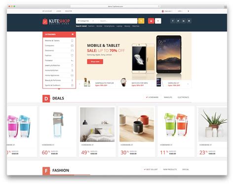 32 eCommerce Website Templates For Top Online Stores 2019 - Download Udemy Courses For Free ...