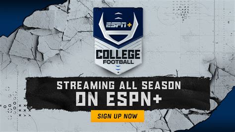 ESPN+ to Stream More than 500 College Football Games This Fall - ESPN Press Room U.S.