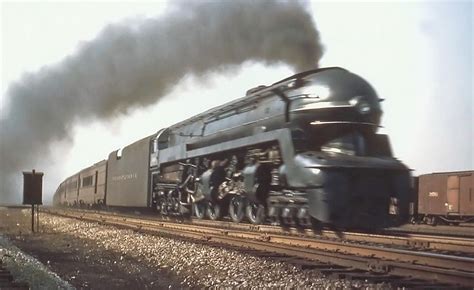 PRR S1 6100 color Steam Trains Photography, Railroad Photography, Steam Engine Trains, Train ...