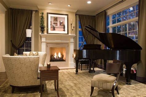 Upright Piano In Living Room Layout | Baci Living Room