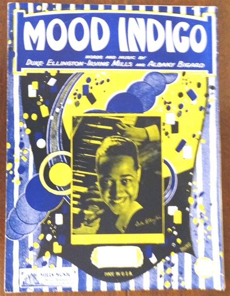 Mood Indigo 1931 Vintage Piano Sheet Music Duke Ellington | Etsy ...