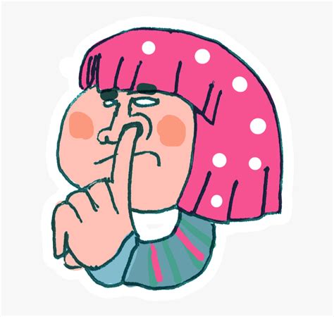 Girl Picking Nose Cartoon - Nose Picking Png, Transparent Png - kindpng