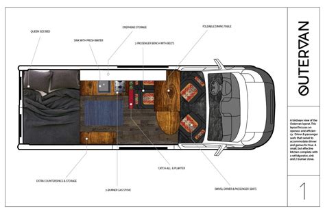 The Best Layout Conversion Van Floor Plans References