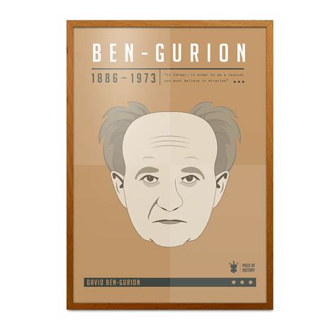 David Ben-Gurion Print