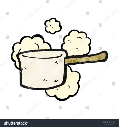 Cartoon Old Saucepan Stock Vector (Royalty Free) 122365735 | Shutterstock