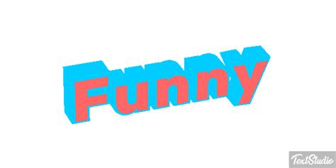 Funny Word Animated GIF Logo Designs