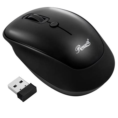 Rosewill 245956 Mc Rwm-001 Wireless Optical Computer Mouse Usb Black ...