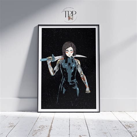 Alita Battle Angel Movie Poster Cinema Poster Sci-fi Themed - Etsy