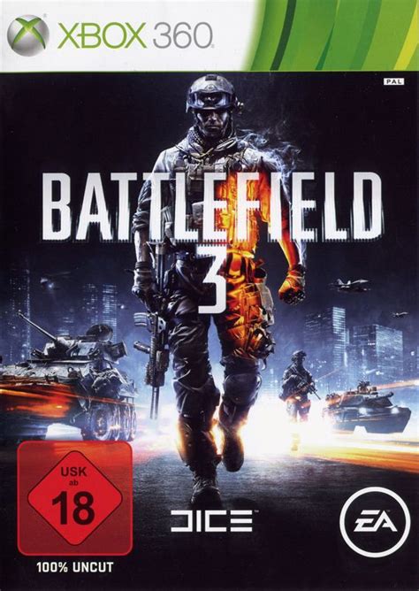 Battlefield 3 (2011) Xbox 360 box cover art - MobyGames