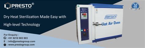 Dry Heat Sterilization Made Easy with High-level Technology