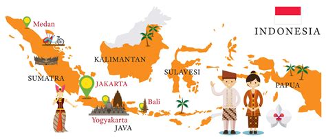 Indonesia Map - Guide of the World