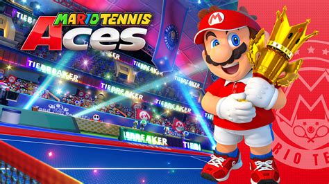 Mario Tennis Aces Trophy UHD 4K Wallpaper | Pixelz