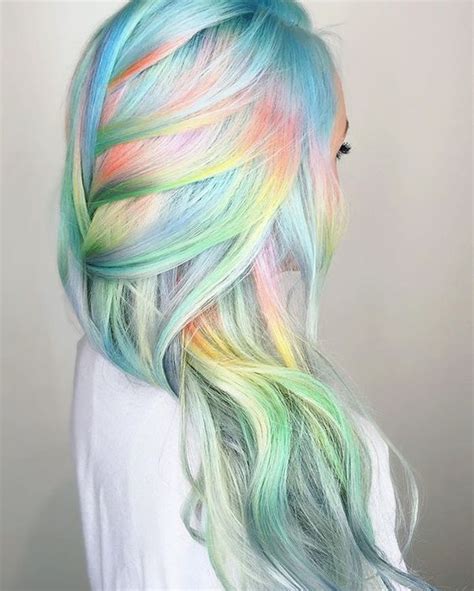 Rainbow Hair: 30 Crazy Rainbow Hair Color Inspirations