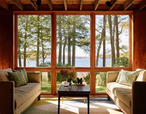 Lake Cabin by KCS Architects | Living room design modern, Lake cabins, Lakeside cabin