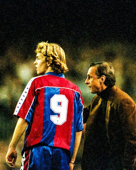 Download Johan Cruyff With Son Jordi Cruyff Wallpaper | Wallpapers.com