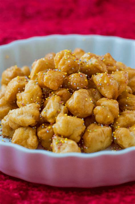 Traditional Struffoli Recipe With Cognac - Your Guardian Chef