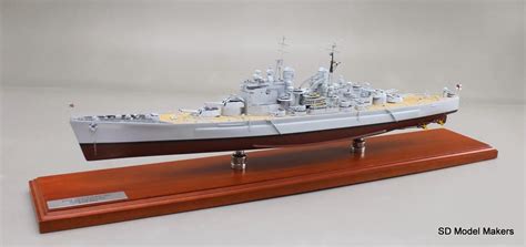 SD Model Makers: The world’s last battleship - HMS Vanguard model